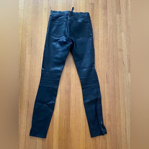 J brand 100% leather pants - Picture 2 of 8